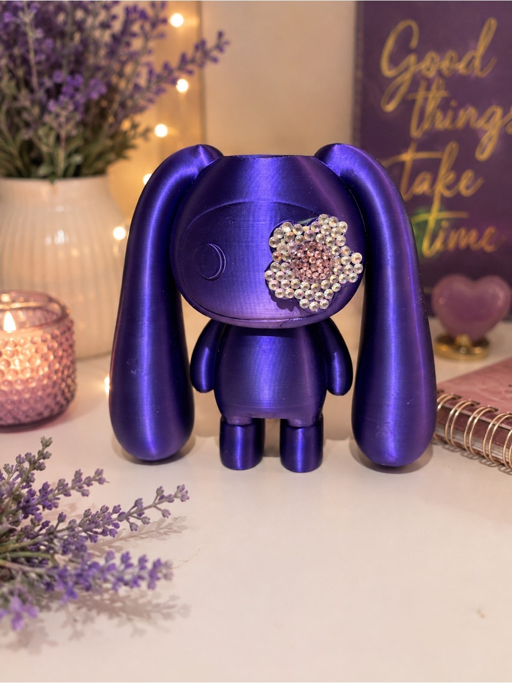 3D print pen holder or vase ( glitter eye is $10 more ) - Picture 3 of 9